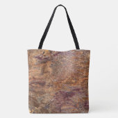 Graniet Stone Pattern All-Over-Print Canvas tas (Achterkant)
