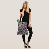 Graniet Stone Pattern All-Over-Print Canvas tas (Op model)