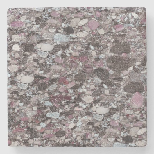 Graniet Stone Pattern Stone Onderzetter (Voorkant)
