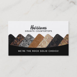 Graniet-Visitekaartjes Visitekaartje