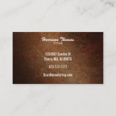 Graniet-Visitekaartjes Visitekaartje (Achterkant)