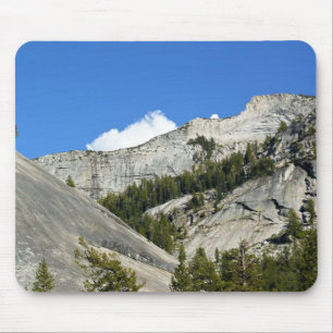 Granietgebergte aan het meer Tenaya, Yosemite, CA Muismat