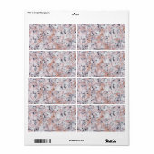 Granietpatroon Etiket (Full Sheet)