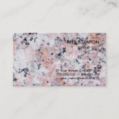 Granietpatroon Visitekaartje (Voorkant)