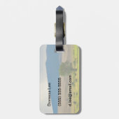 Granite County Montana Bagagelabel (Achterkant verticaal)