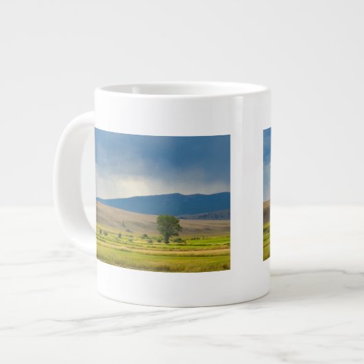Granite County Montana Jumbo Beker (Voorkant links)