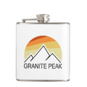 Granite Peak Montana Retro Heupfles (Voorkant)