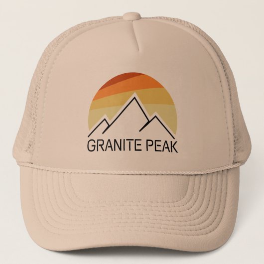 Granite Peak Montana Retro Trucker Pet (Voorkant)