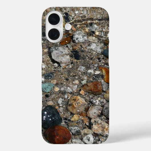 Granite Pebbles in het meer Tenaya bij Yosemite Case-Mate iPhone Case (Achterkant)