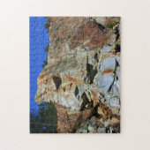 Granite Rock Cliff Wall Natuur Legpuzzel (Verticaal)