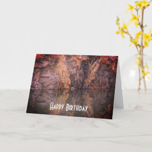 Granite Rock Reflectie 3 Natuur Birthday Kaart