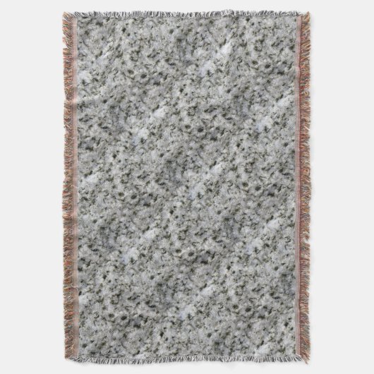 Granite Rock White Deken (Voorkant Verticaal)