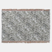 Granite Rock White Deken (Voorkant)