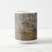Granite Rockface Initiaal Coffee Mok U past aan (Center)