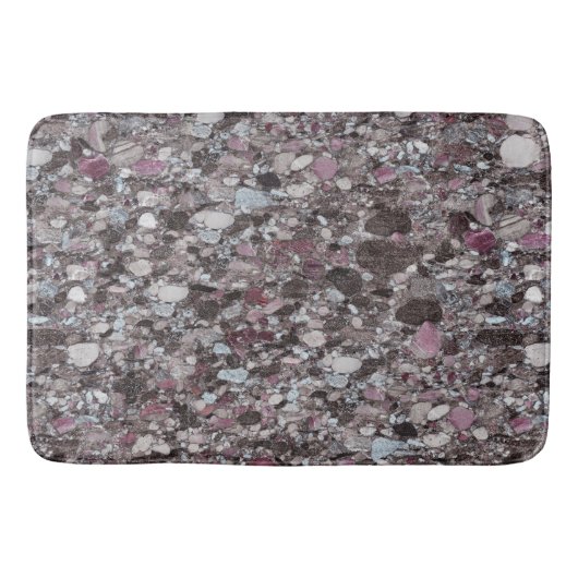 Granite Stone Pattern Bath Mat (Voorkant)