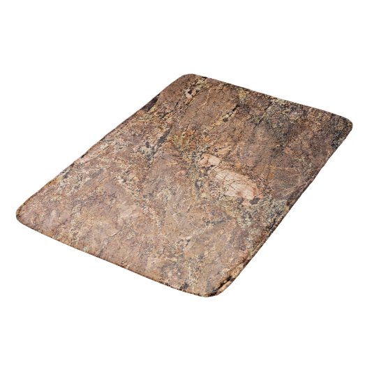 Granite Stone Pattern Bath Mat (Gekanteld)
