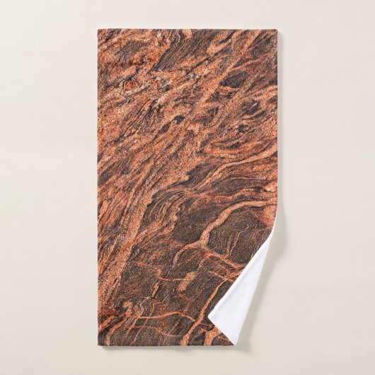 Granite Stone Pattern Hand Towel Handdoek (Handdoek)