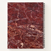 Granite Stone Pattern Spiral Notitieboek (Achterkant)