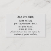 GRANITE VISITEKAARTJE (Achterkant)