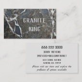 GRANITE VISITEKAARTJE (Voorkant / Achterkant)