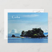 Granito de Oro, Briefkaart Coiba (Voorkant / Achterkant)