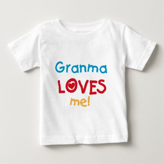 Granma aime mes t-shirts et cadeaux (Devant)