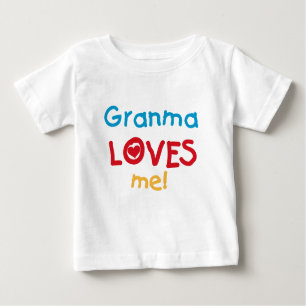 Granma m'aime T-shirts et cadeaux