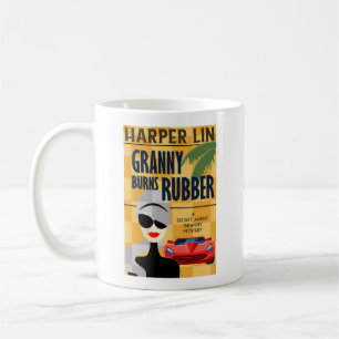 Granny Burns Rubber par Harper Lin Book Cover Mug