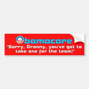 Granny Care Bumpersticker