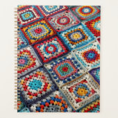 Granny Carré Crocheted Quilt (Devant)