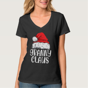 Granny Claus Kerstmis Pajama familie komt overeen T-shirt
