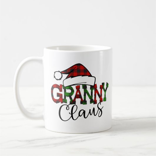 Granny Claus Koffiemok (Links)