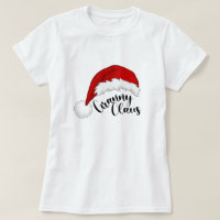 Granny Claus Noël Père Noël T-shirt