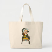 Granny en TWEETY™ Pie Grote Tote Bag (Voorkant)