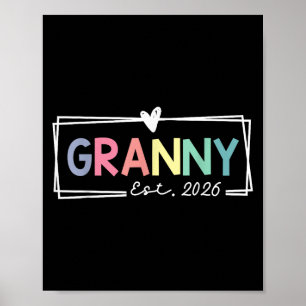 Granny Est 2026 gepromoveerd tot oma 2026 voor Gra Poster