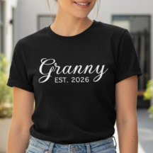 Granny Est 2026 Pregnancy Announcement New Grandma