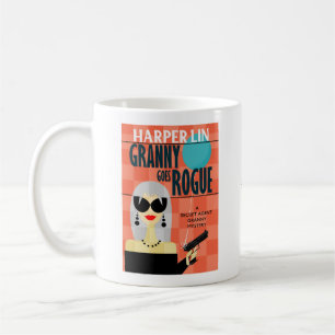 Granny Goes Rogue door Harper Lin Book Hoesje Mok