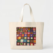 Granny heeft een merk New Bag. Grote Tote Bag (Voorkant)