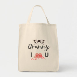 Granny, ik hou van je tote bag