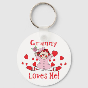 Granny Love is me Rag Doll Sleutelhanger
