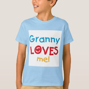 Granny Loves Me Tshirts et cadeaux