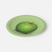 Granny Smith Apple Papieren Bordje (Gekanteld)