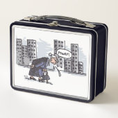 Granny Spating noir lunchbox (Devant)