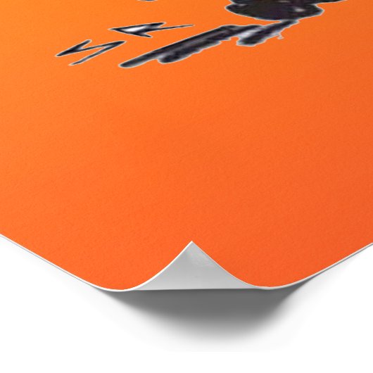 Granny Spitting ! affiche mate (Coin)