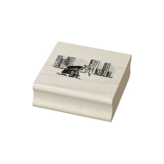 Granny Spitting! tampon caoutchouc sans poignée (Tampon)