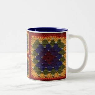 Granny Square Coffee Mok