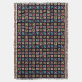 Granny Squares Deken (Voorkant Verticaal)