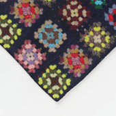 Granny Squares Fleece Deken (Hoek)