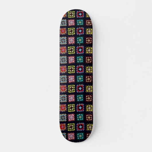 Granny Squares Skateboard (Voorkant)