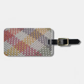 Granny Stitch Crochet Pooling Bagagelabel (Voorkant horizontaal)